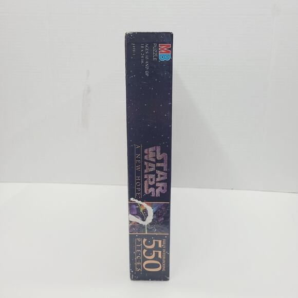 Star Wars 1995 550 Piece MB Puzzle episode IV A New Hope Brand New UNOPENED - Picture 5 of 8